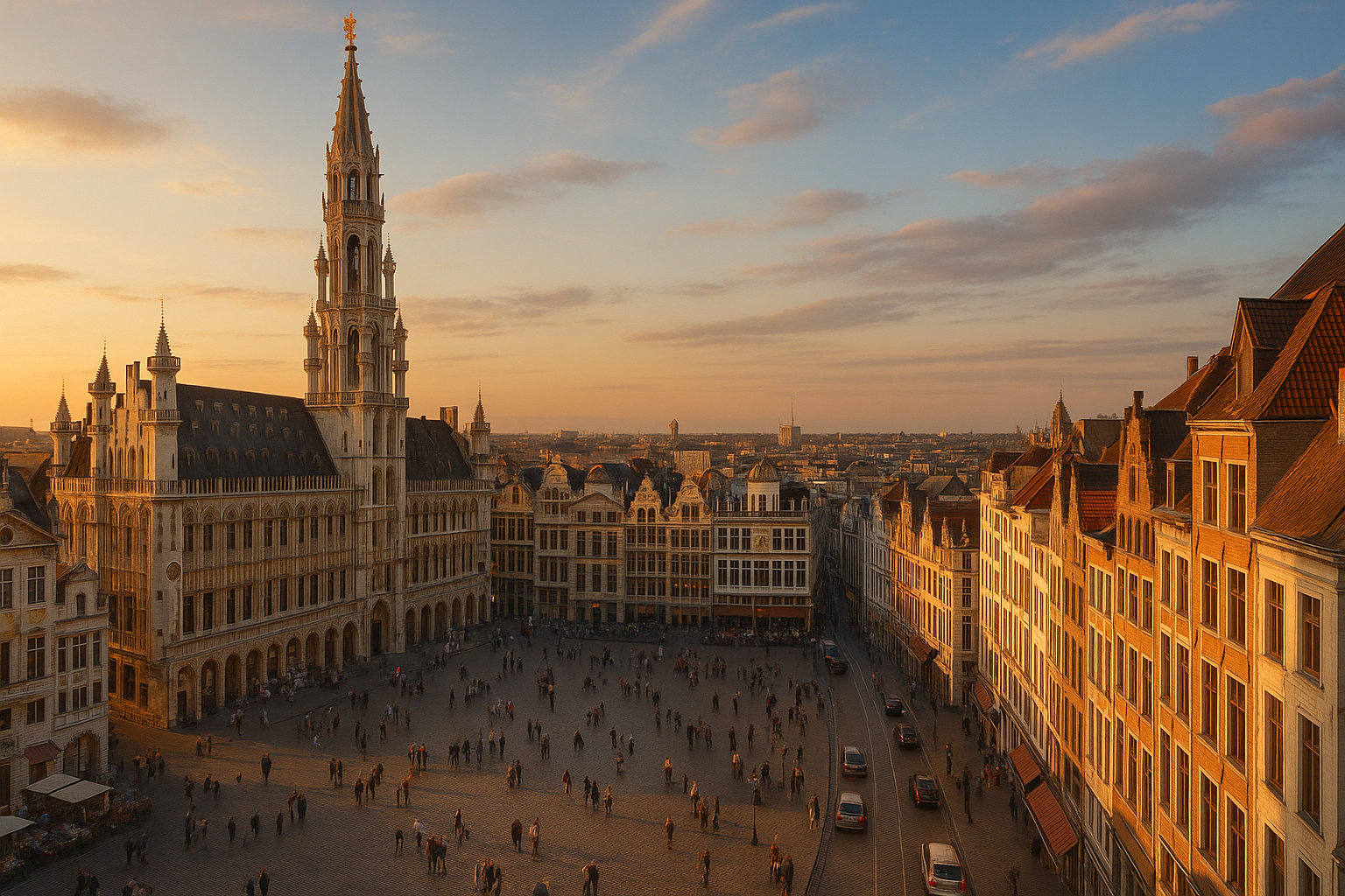 Brüssel maikuus: 5 ööd ja edasi‑tagasi lend Tallinnast umbes 124 €