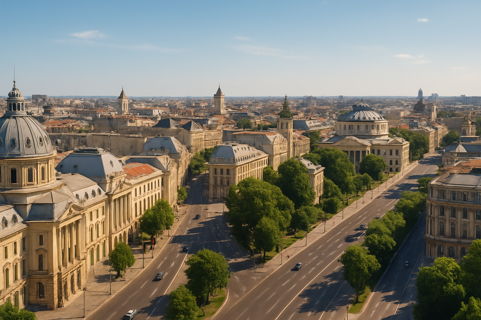 Bukarest suvel: TLL–BUH edasi-tagasi alates ~92 € (juuni lõpp, 5 ööd)