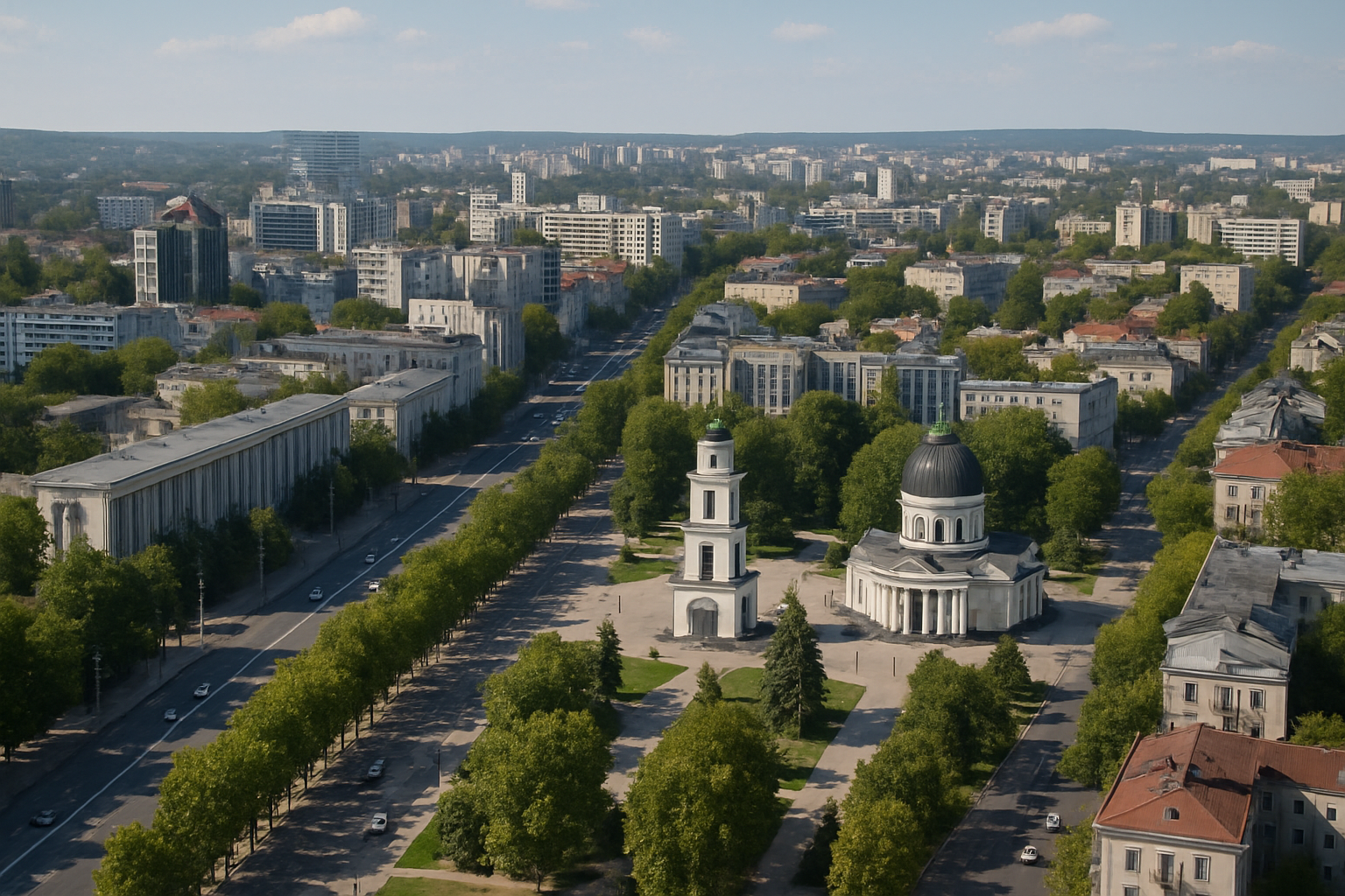 Chișinău nädal Moldovas: TLL–RMO edasi‑tagasi alates ~117 €