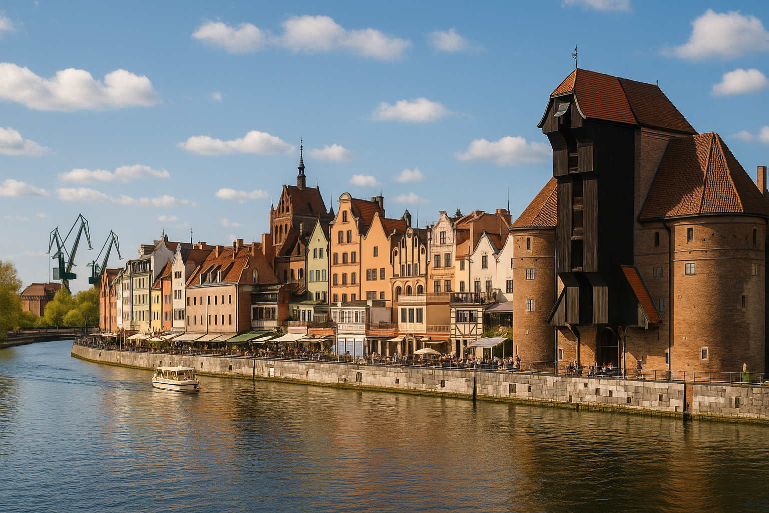 Gdańsk mai alguses: otsepiletid Tallinnast umbes 43 € edasi-tagasi