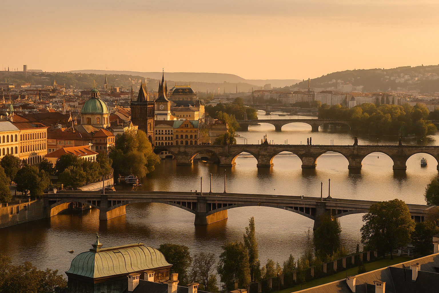 Praha kevad Riiast: 8 ööd ja edasi-tagasi lennud al. ~42 €