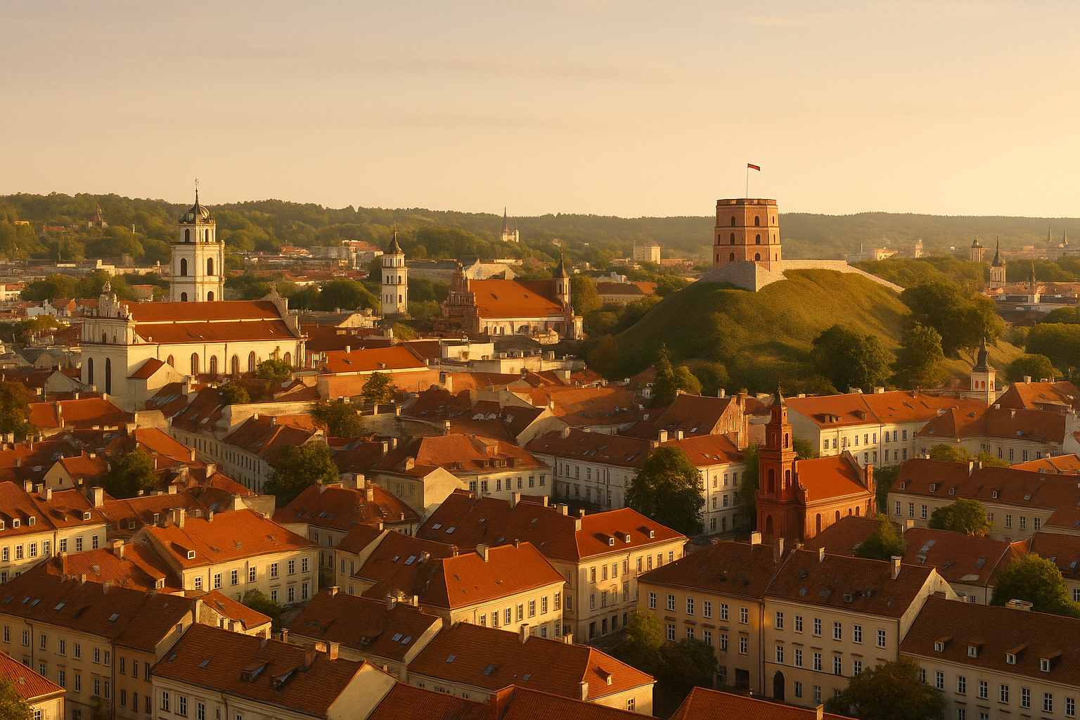 Vilnius otse Tallinnast: edasi‑tagasi lennud alates ~28 € (mai lõpp, 6 ööd)