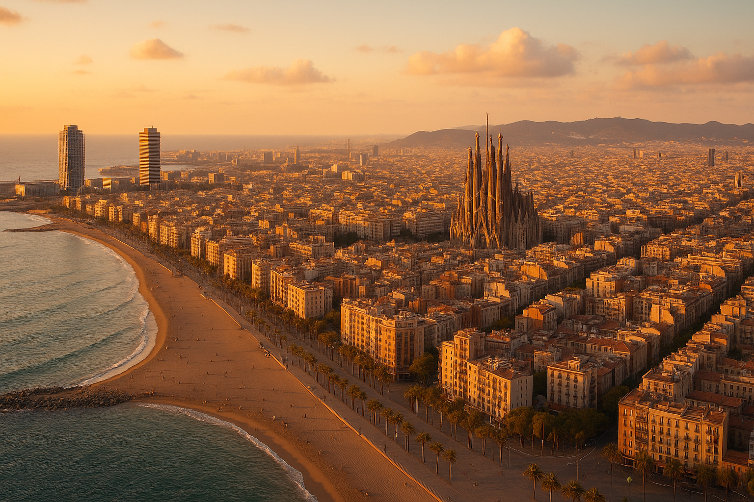 Barcelona mai lõpus: edasi‑tagasi lennud ja 8 ööd – hinnad al. ~110 € + majutus