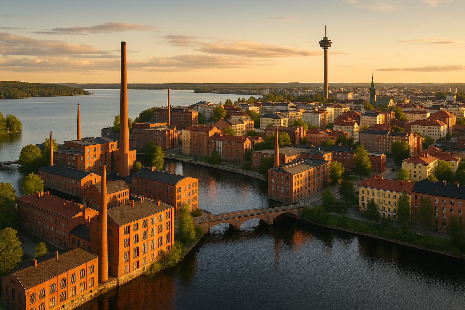Tampere augustis: Helsingi–Tampere lennud ~287 € (5 ööd)