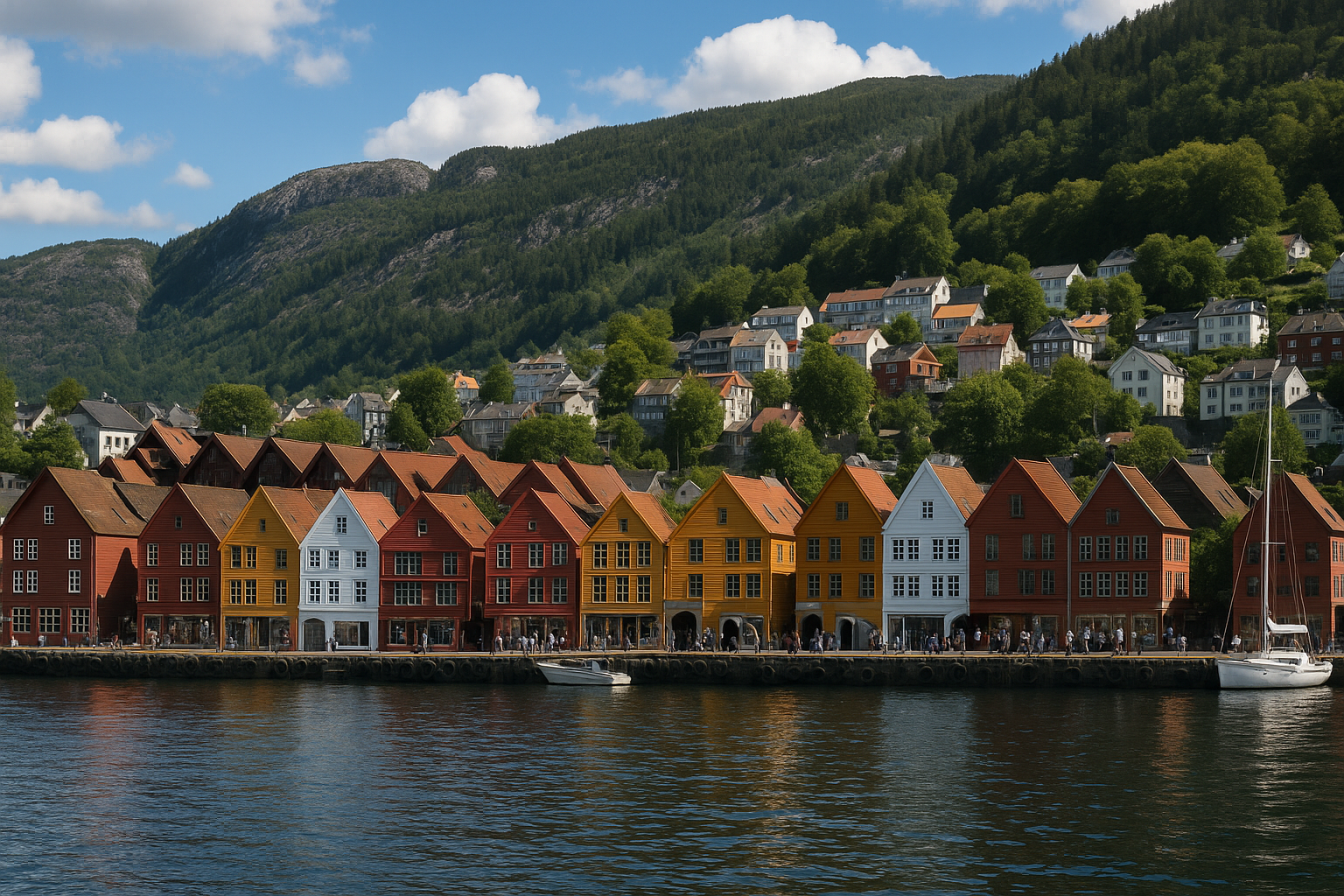 Bergen: TLL–BGO edasi‑tagasi al 108 € — juuli alguse 6 ööd fjordipealinnas