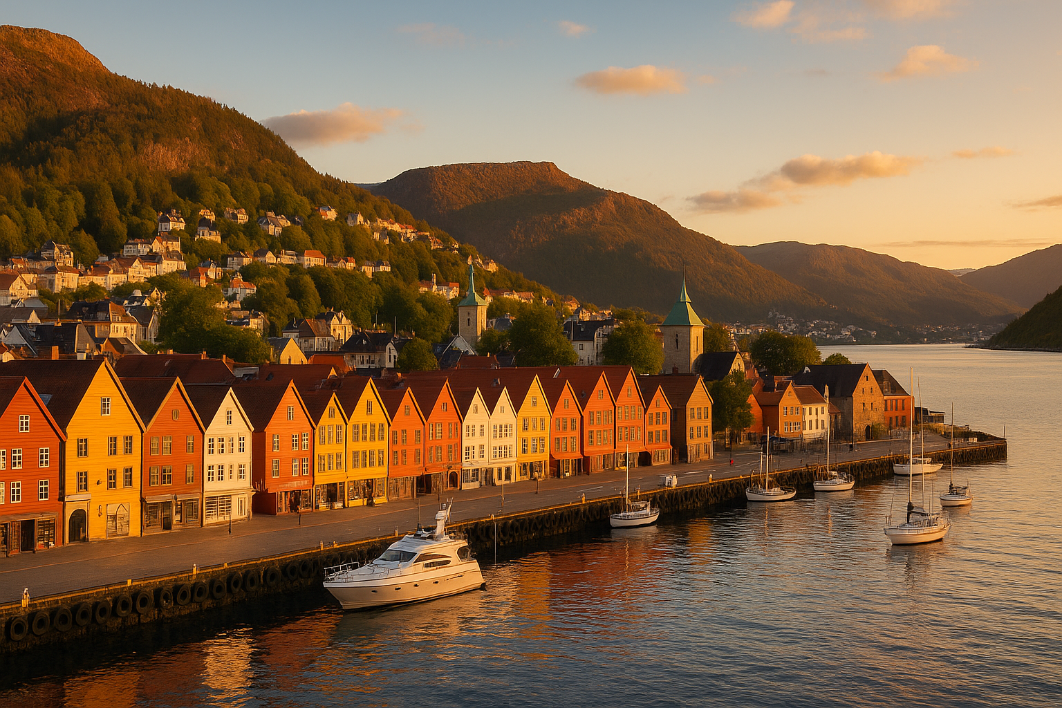 Bergen suvel: Riiast otselennud al. ~84 € (7 ööd, juuni lõpp)