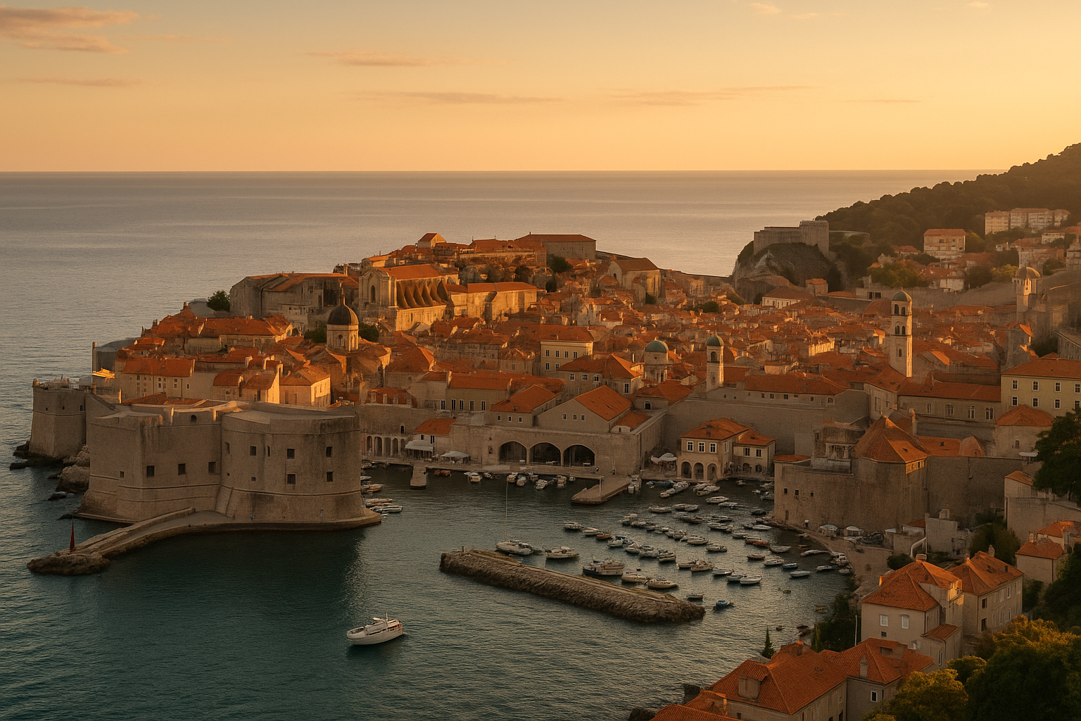 Dubrovnik Helsingist augustis: edasi-tagasi lennud al 87 € + 10 ööd