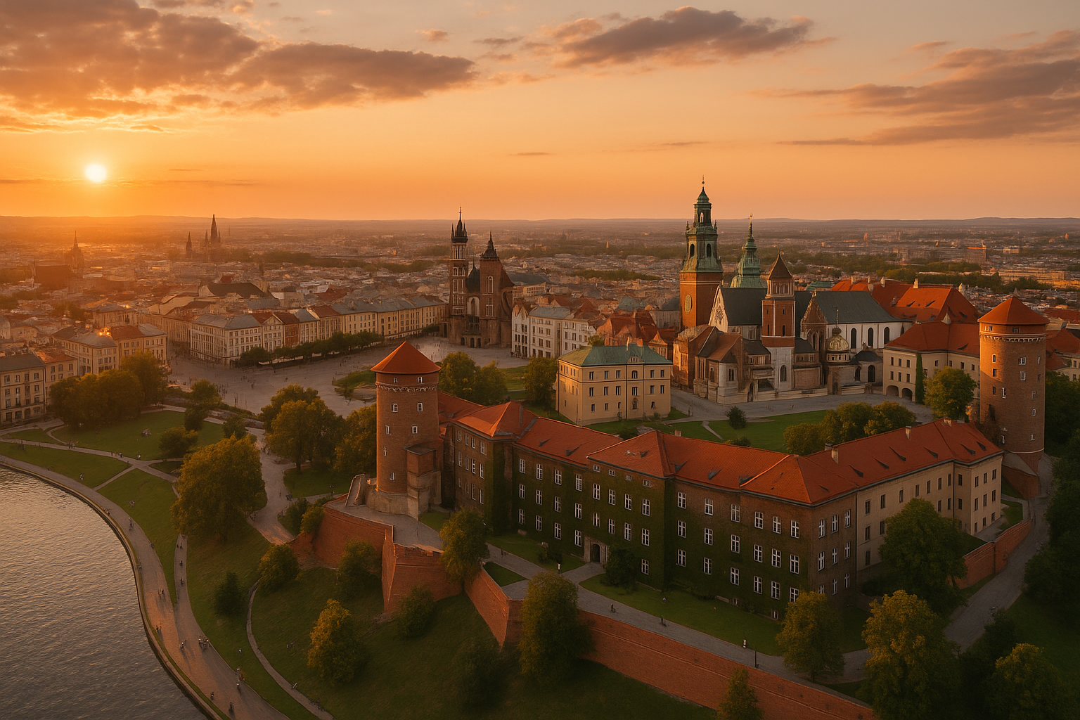 Krakow augustis: TLL–Krakow otselend ja 5 ööd alates ~505 € kahele