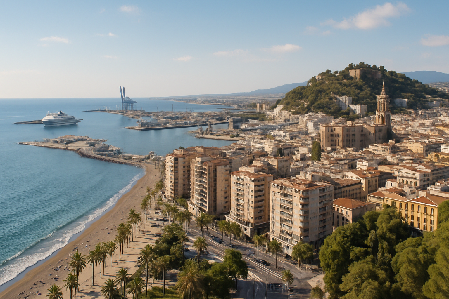 Málaga augusti lõpus: otselennud Riiast ja 5 ööd alates ~677 € inimese kohta