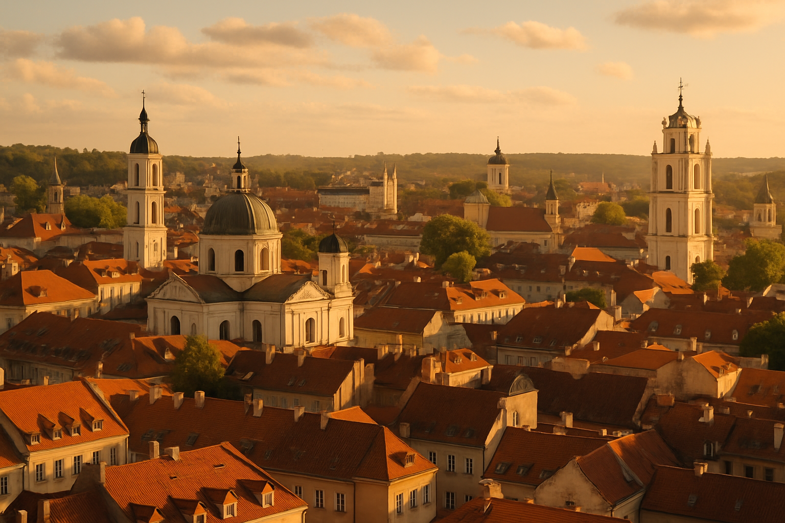 Vilnius suvel: otselend Riiast alates ~60 € (5 ööd, juuli lõpp)