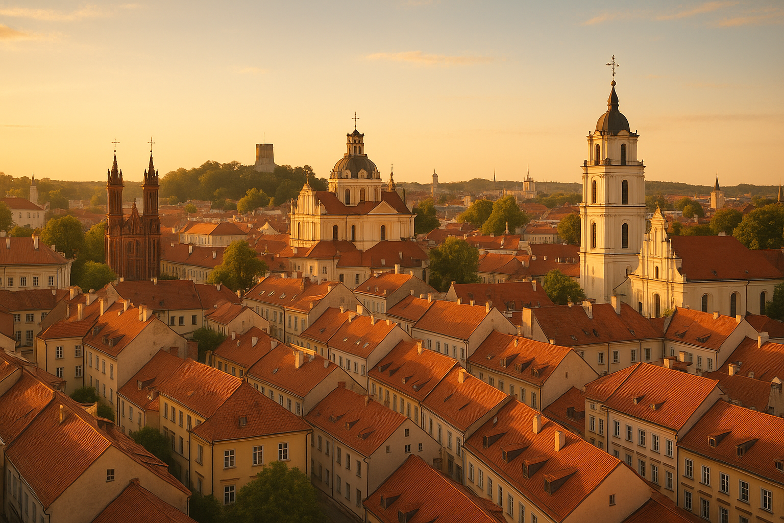 Vilnius suvel: edasi‑tagasi TLL–VNO alates ~30 € (värske hind)