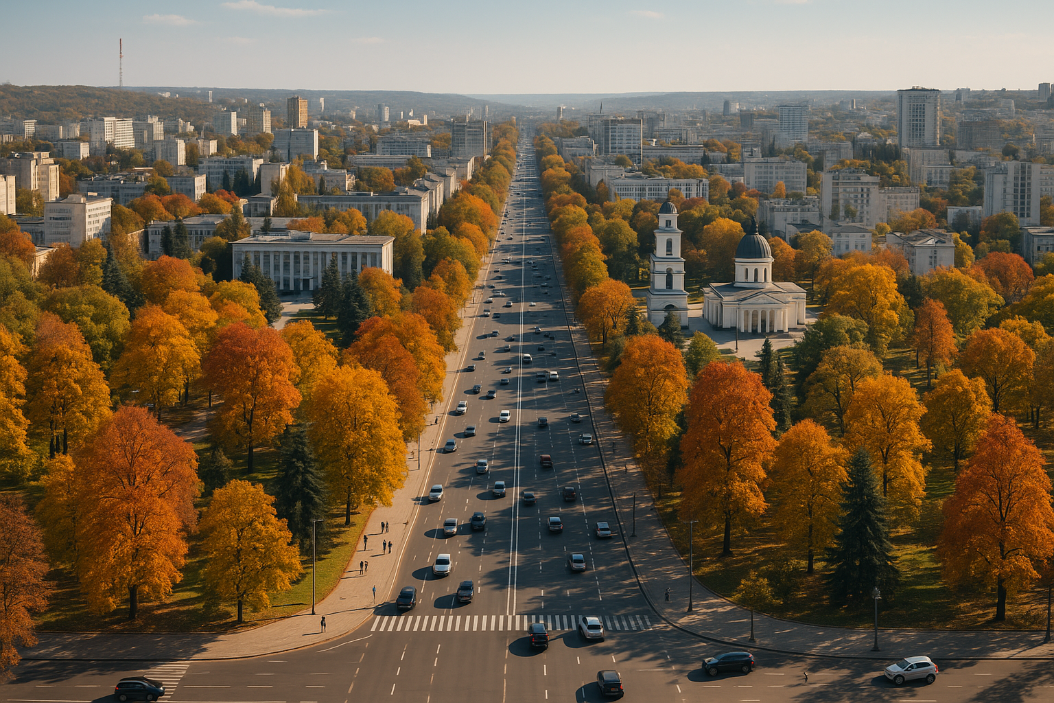 Moldova pealinn Chișinău: TLL–RMO edasi‑tagasi lennud al 101 €
