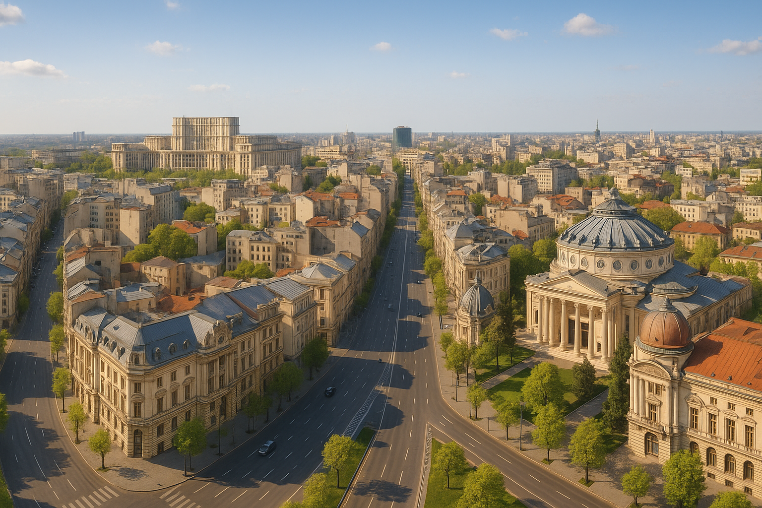 Bukarest kevadeks: edasi-tagasi Riiast al 113 €
