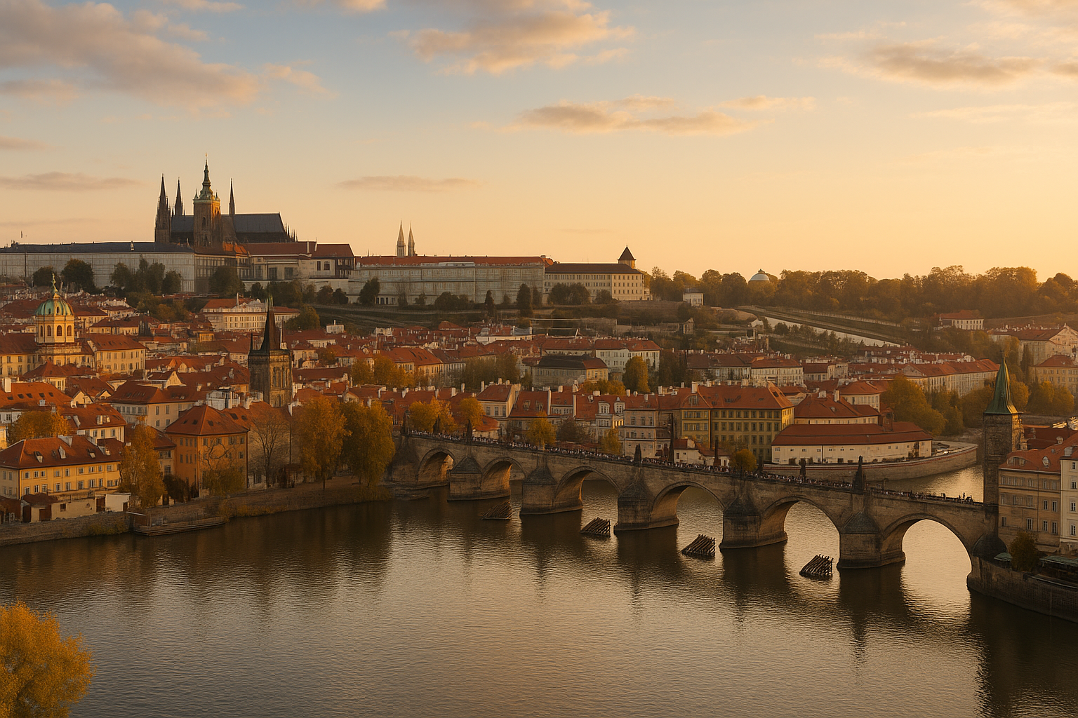 Praha nädal Tallinnast: lennud + 7 ööd alates ~755 € kahele (värske hind)