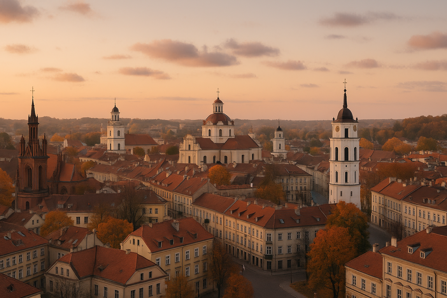 Vilnius 5 ööd: edasi‑tagasi Helsinkist al. ~102 € (värske hind)
